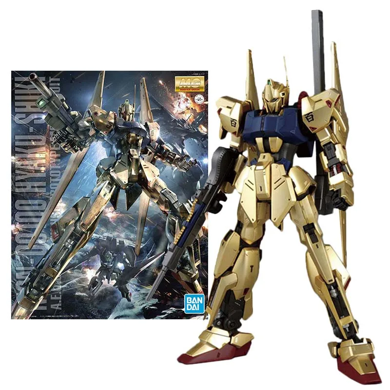 

Оригинальная модель Bandai Gundam в комплекте, аниме-фигурка Mg 1/100 Msn-100 Hyaku Shiki 2,0, коллекция Gunpla, аниме, экшн-фигурки, бесплатные игрушки