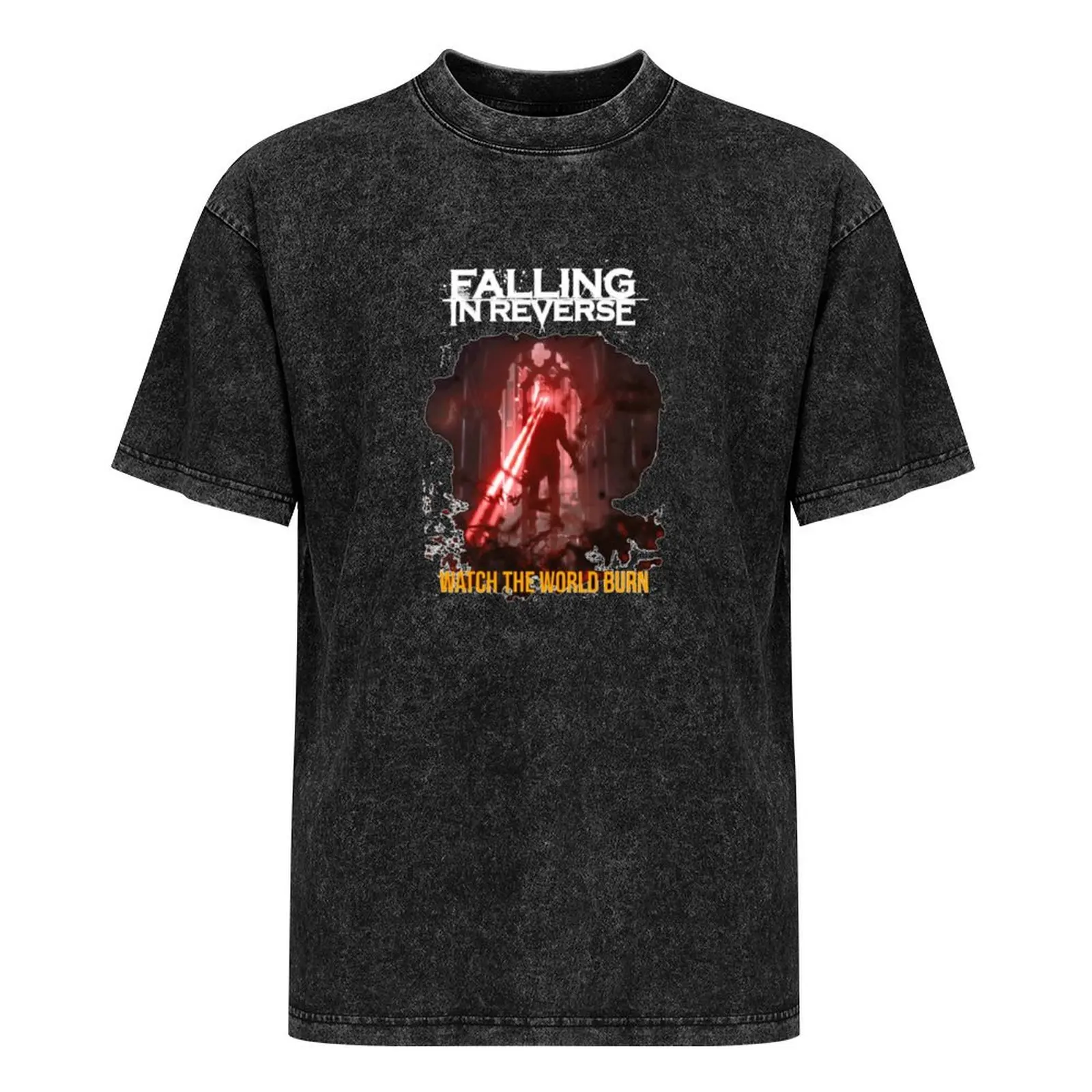 Футболка Falling In Reverse Watch He World Burn футболка с изображением принца для мальчиков