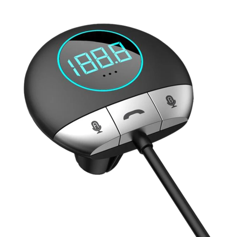 

Car Bluetooth Voice Translator 72 Languages Two Way Real Time FM Hands-Free for Learning Travelling Business Meet