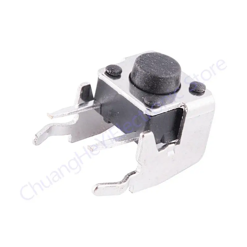 

Тактовый переключатель 6*6*5 мм, горизонтальный с кронштейном, тактильные кнопочные переключатели 6x6x5