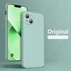 Силиконовый чехол для iPhone 12, 11, 13 Pro, XR, XS, X, Max, 6, 6S, 7, 8 Plus