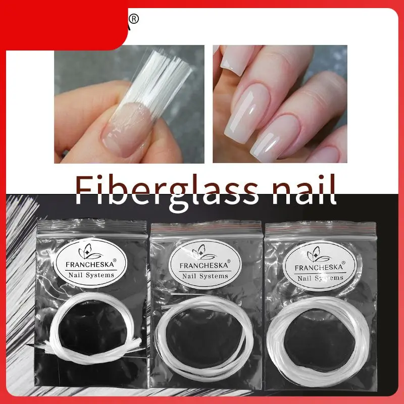 

Стекловолоконный удлинитель для ногтей, стеклянные УФ-волоконные ногти, шелковое удлинение, быстрое строительство, искусственные Типсы, формы для ногтей TSLM1