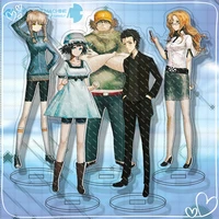 steins gate acrylic stand anime home decoration accessories modern living original figure model display room decor bedroom gift