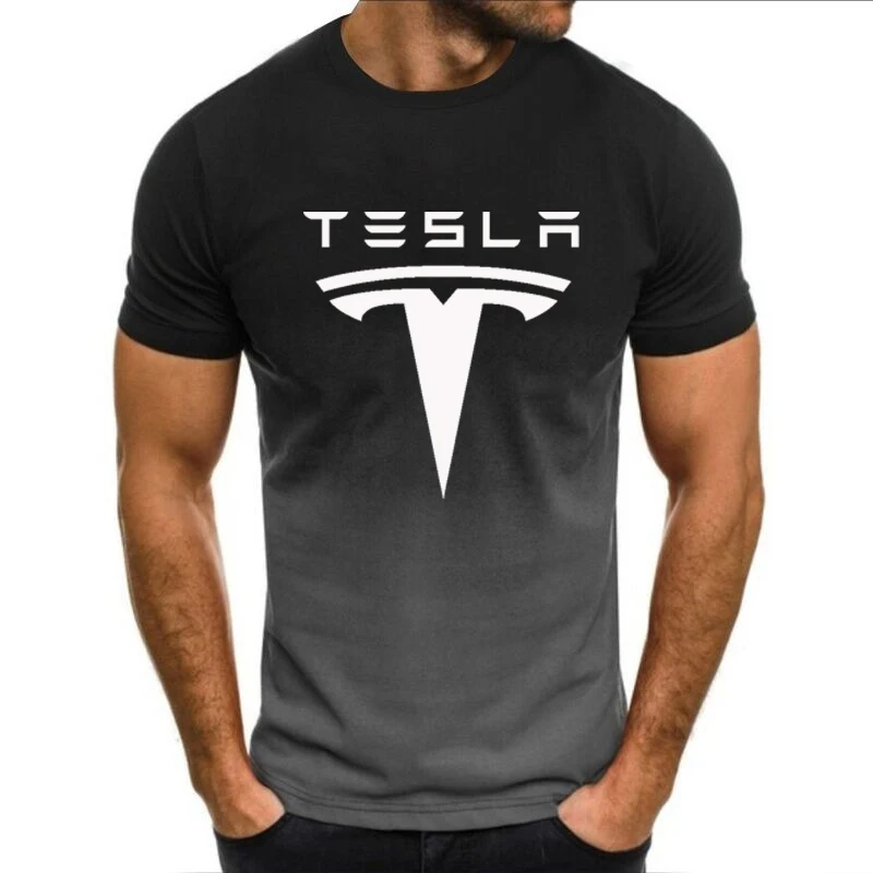 

Футболка Tesla Ink 3dt мужская с цифровым принтом и круглым вырезом, дышащая Повседневная рубашка большого размера для мужчин и женщин, лето 2023