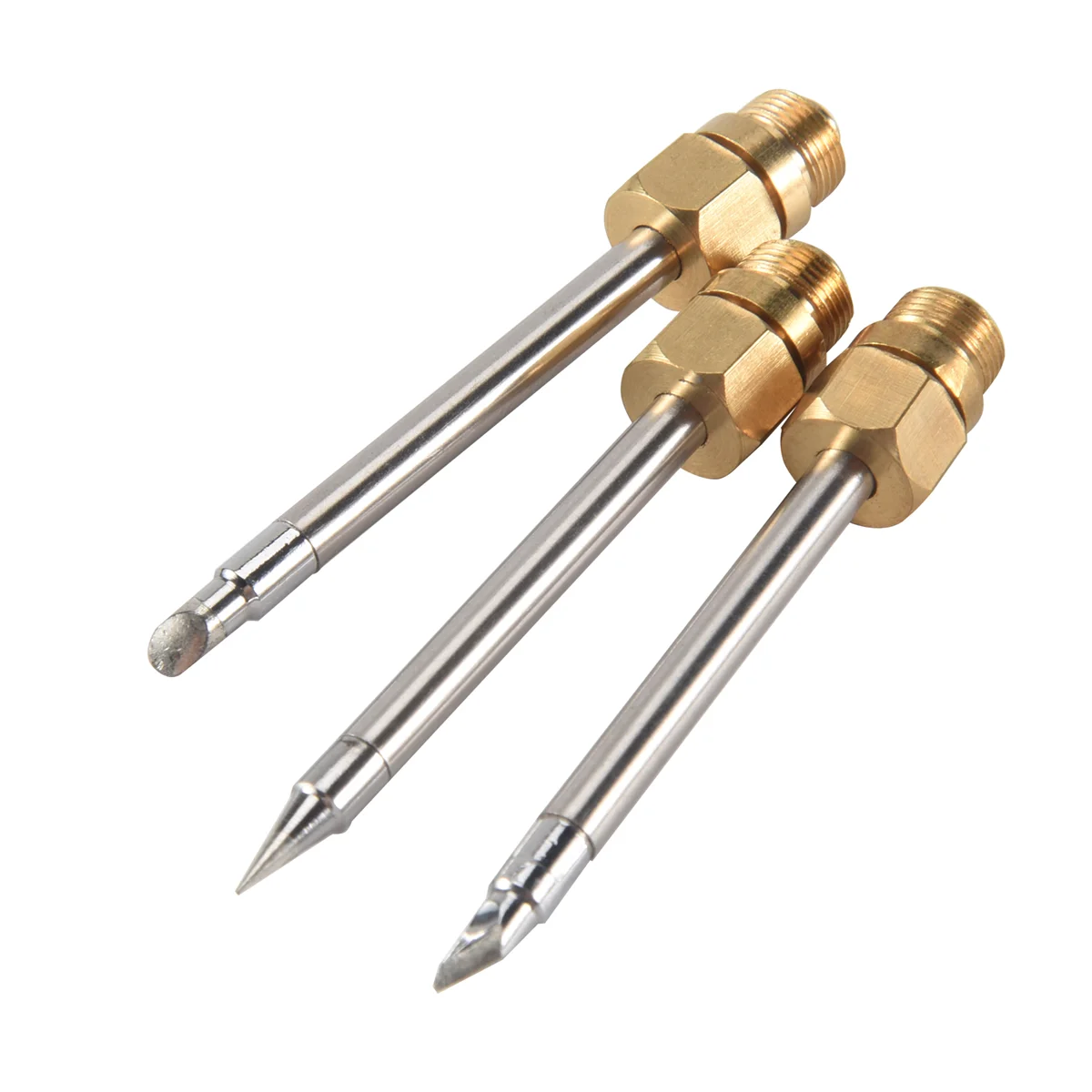 Сварочные наконечники для паяльника латунные 3 шт