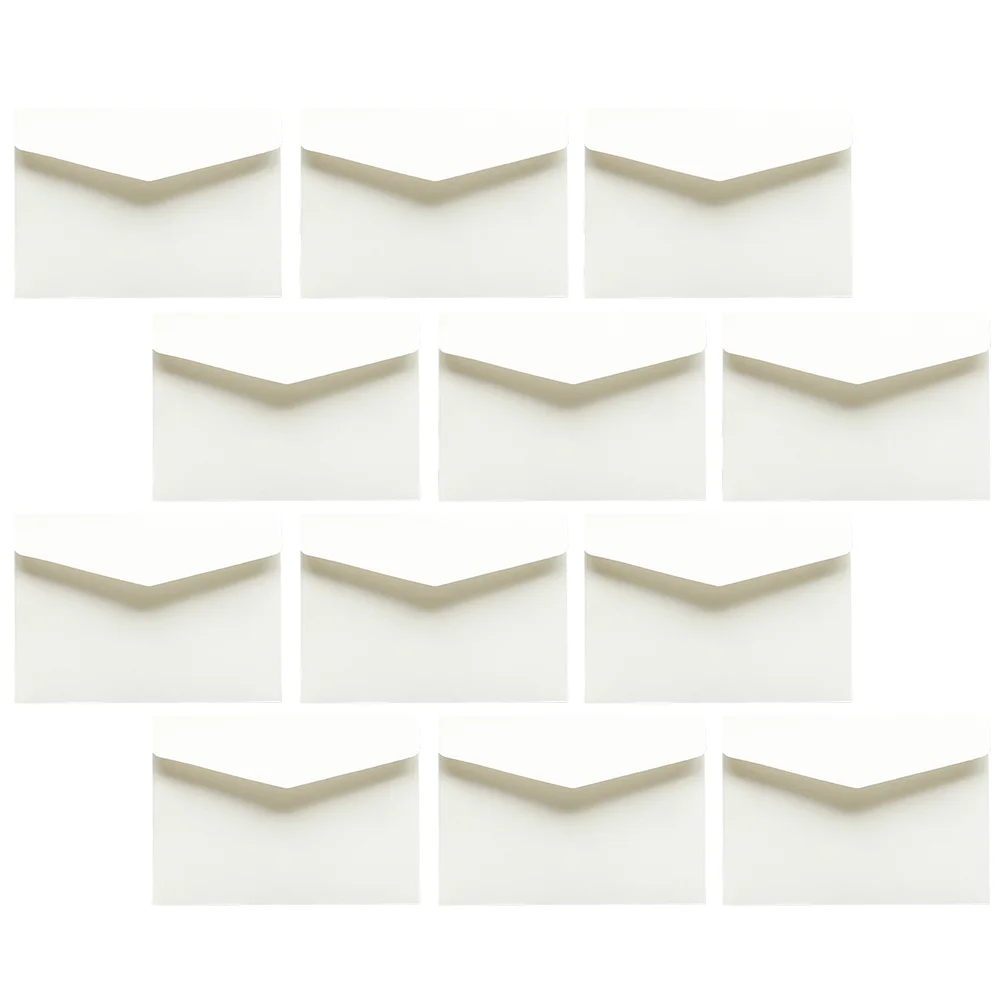 

100Pcs Multi-purpose Business Letter Envelopes Blank Letter Envelopes Paper Cash Envelopes