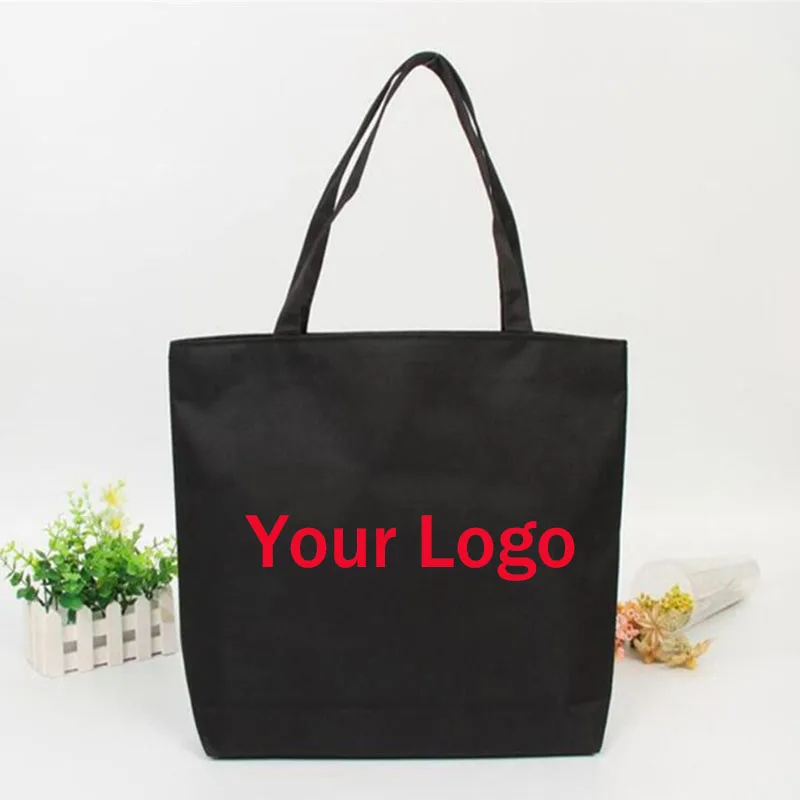 

Custom Picture & Photo & Logo & Icon & Name Handbag Canvas Personalized Shoulder Bags Shopping Bag Gift for Dropshipping Her Him