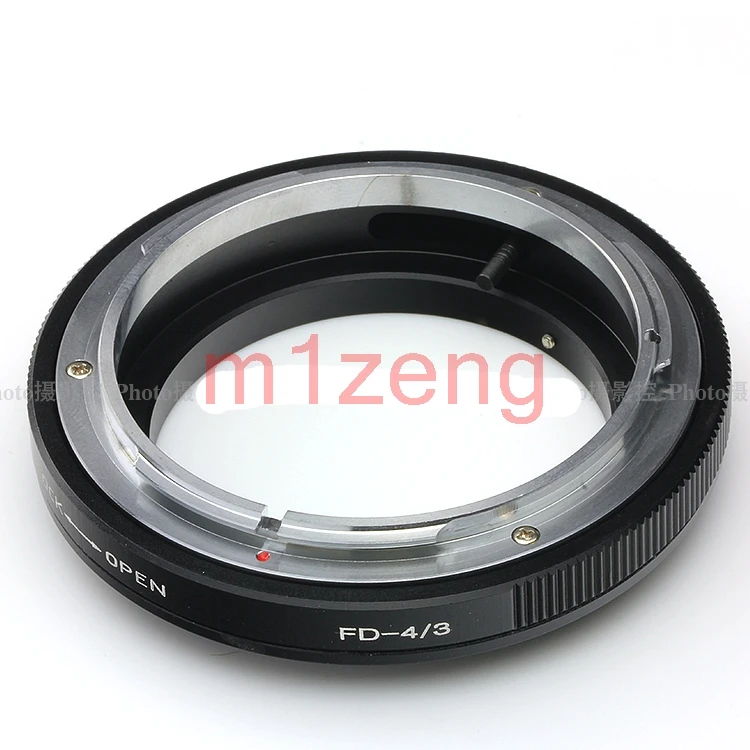 

adapter ring for canon fd fl lens to Olympus Four Thirds 4/3 OM43 43 E1 E3 E30 e300 e400 e410 e500 E620 E520 E510 E420 camera