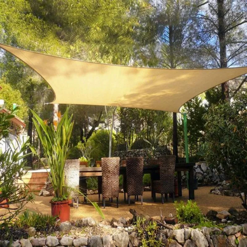 

Anti-UV Sunshade Net Outdoor Awnings Garden Patio Pool Shade Sail Succulents Plants Protection Cover Sun Shelters Fence Shelter