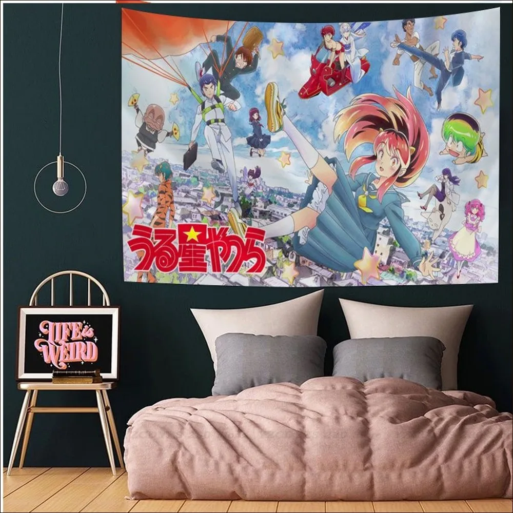 Рисунок 2 - Декоративный гобелен с рисунком аниме Urusei yatсура