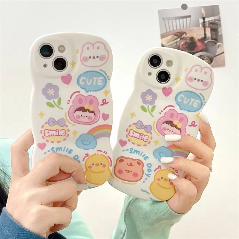 

Full Screen Pink Cartoon Pig Phone Case Cover for IPhone 11 12 13 Pro X XR XS Max Shockproof Case for IPhone 13 Case IPhone Case