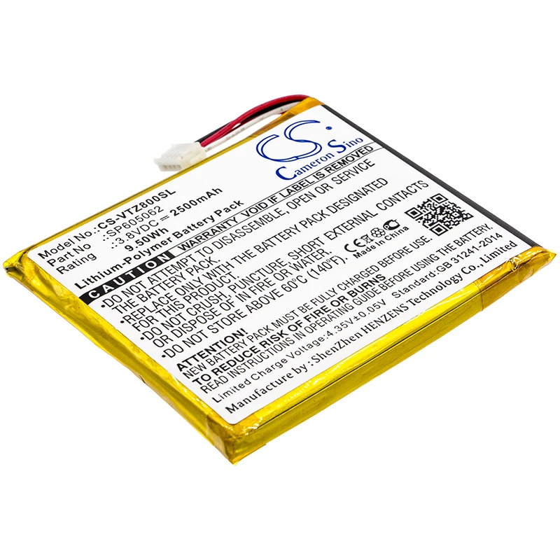 

CS 2500mAh / 9.50Wh battery for VTech 80-169500, KidiBuzz SP605062