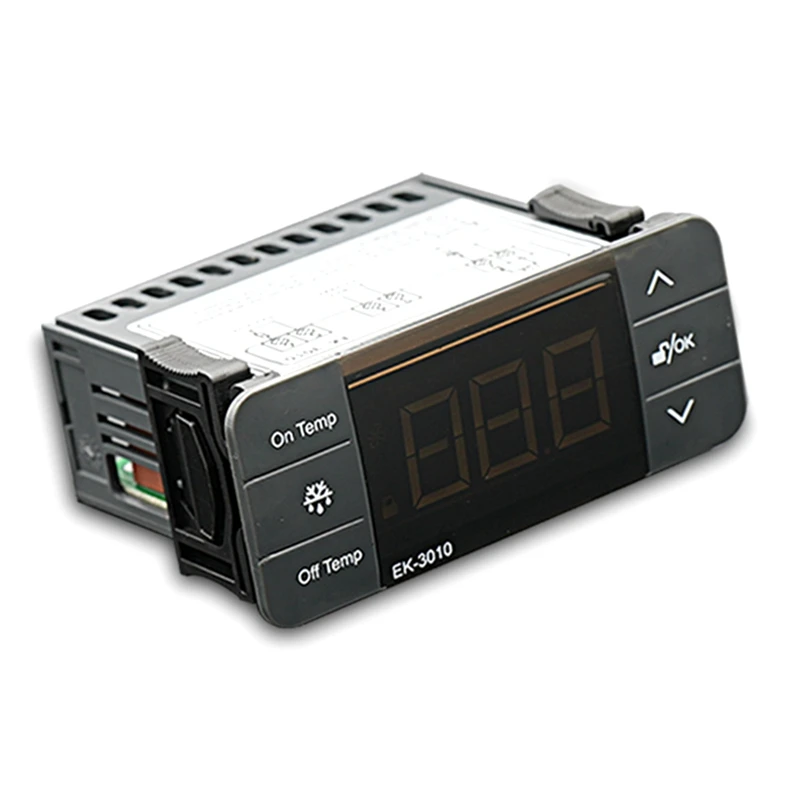 

Temperature Controller Refrigeration Heating Alarm Thermostat EK-3010 220V Sensor With Probe For Cold Storage Freezer