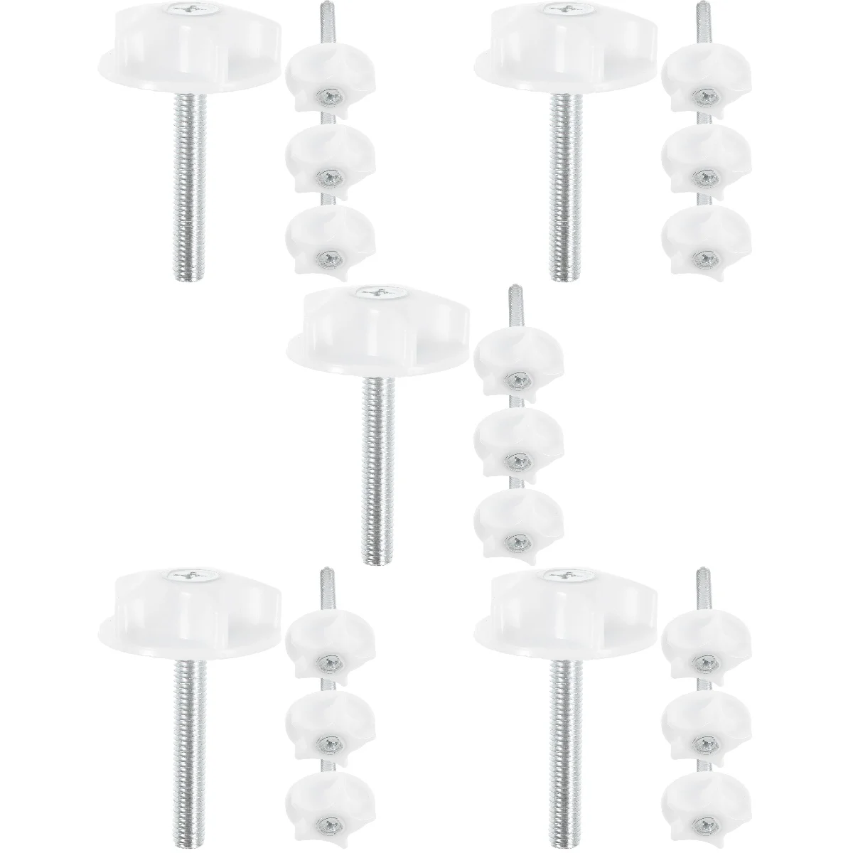 

20 pcs Headboard Screw Bed Headboard Fitting M8 Headboard Stopper With Washer