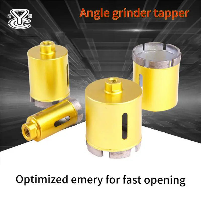 

Granite Bit Ceramic Tile Concrete Metal Alloy Screw Thread Stone Processing Marble Hole Opener Sintered Diamond Reamer Bit