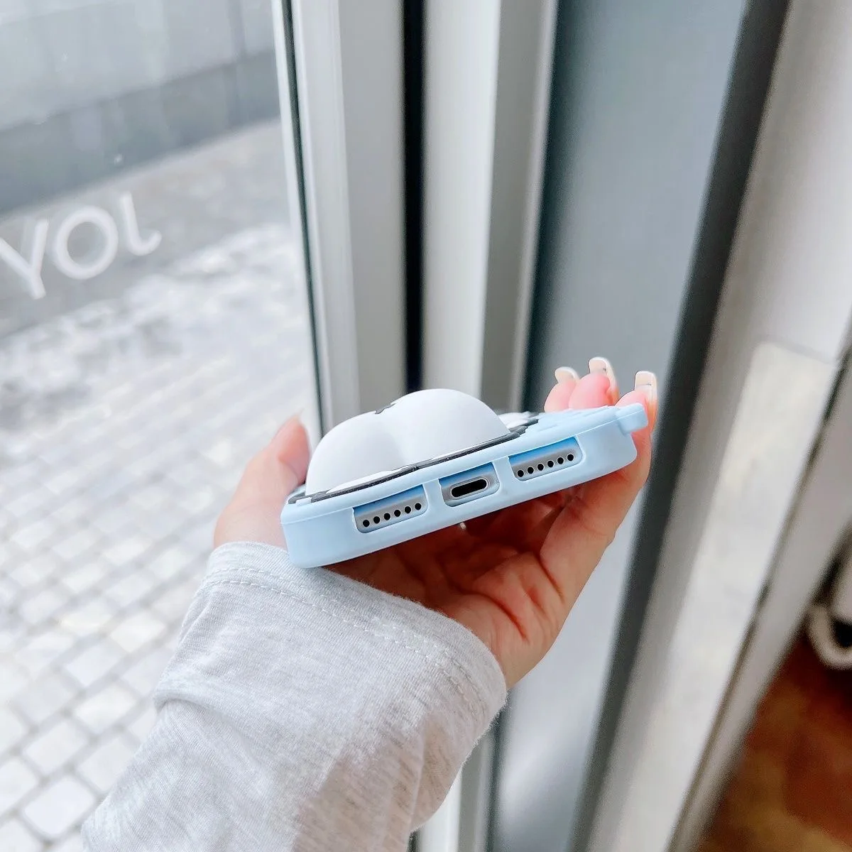 Press the butt Pochacco Phone Cases For iPhone 13 12 11 Pro Max Mini XR XS MAX 8 X 7 SE 2020 Silicone soft shell