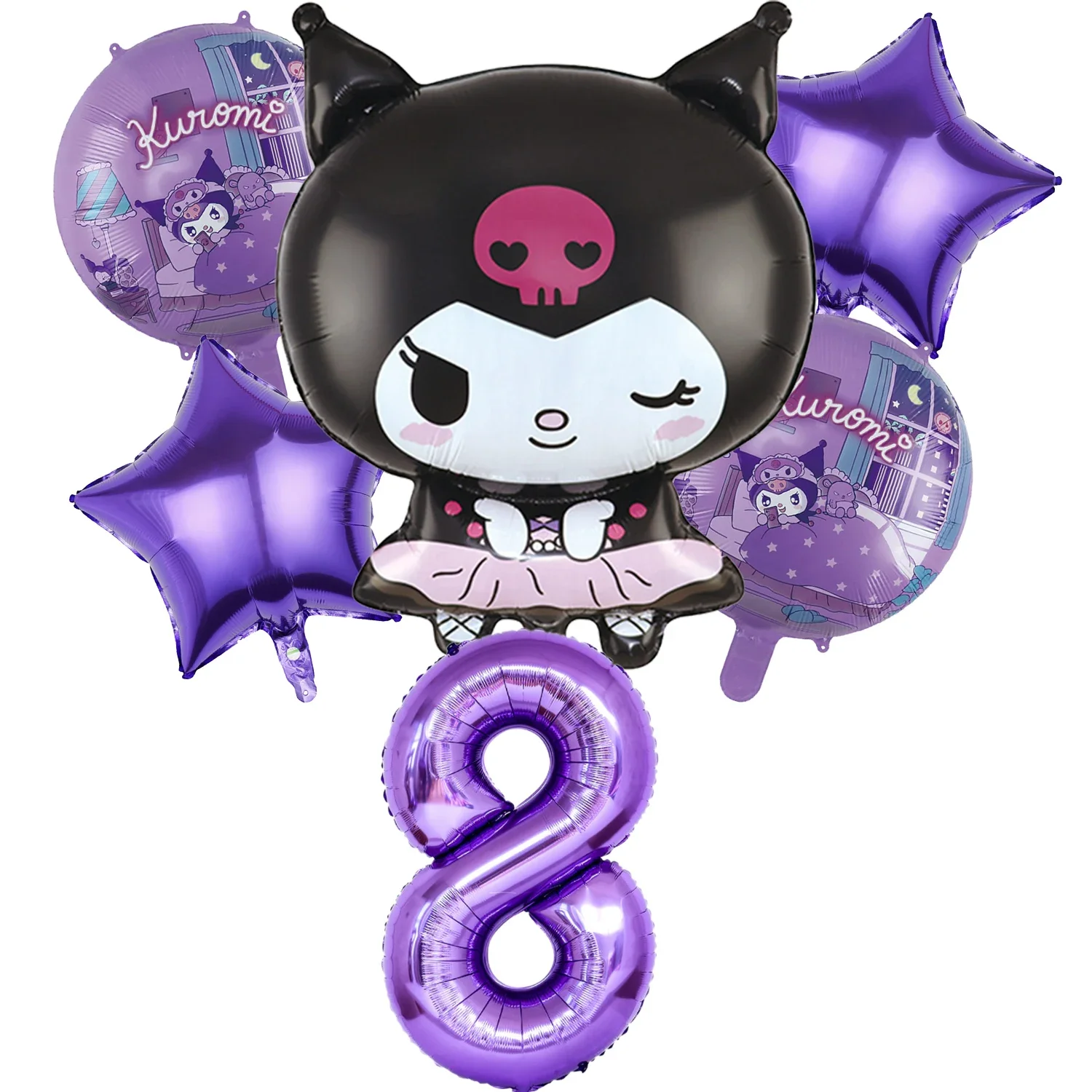 

Куроми воздушные шары с цифрами