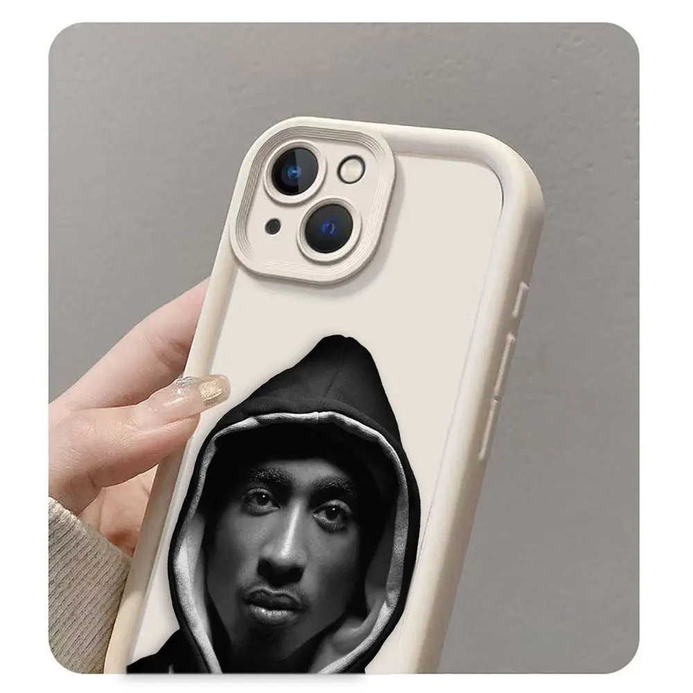Rap Singer 2PC Tupac чехол для телефона Infinix CAMON 20 SPARK 10 SMART 5 6 7 8 HOT 30 30I 40I NOTE 12 PRO VIP 4G 5G Case