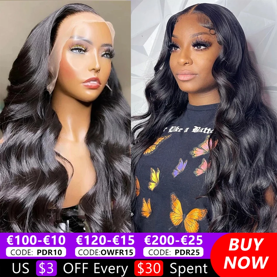 

30Inch 360 Full Lace Wig Human Hair Pre Plucked Body Wave Lace Front Wigs For Women Human Hair Brazilian Natural Hair Cheap Wig