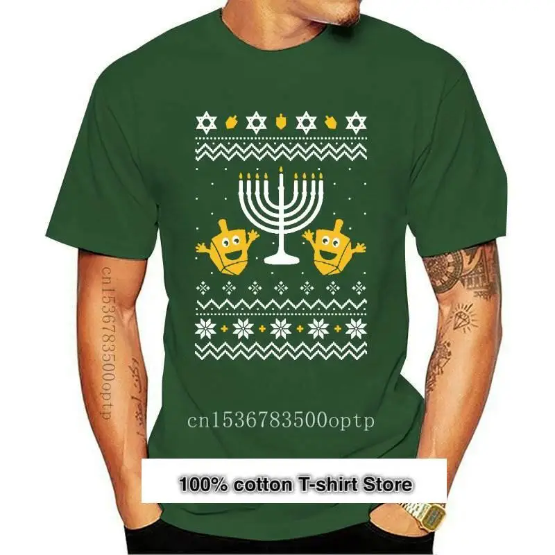

Camiseta de Navidad de Hanukkah, suéter de feliz día de fiesta, regalo, nueva