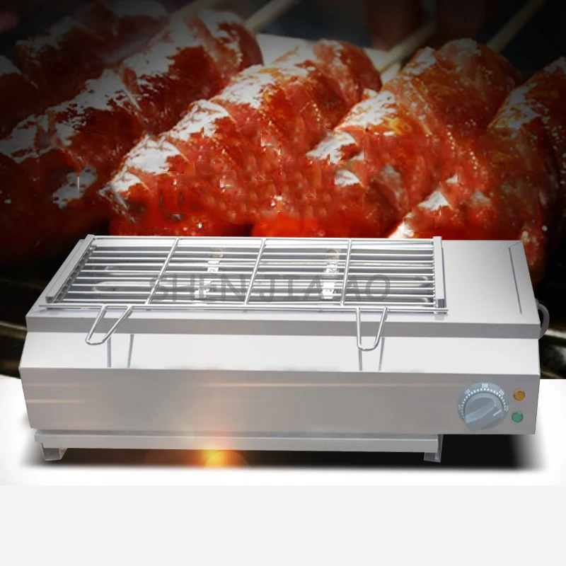 electric grills electric griddles electric heating smokeless barbeque fy q70 stainless steel electric barbeque 3kw free global shipping