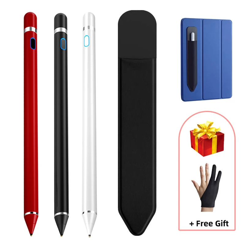 Universal Stylus Pen Capacitive Touch Screen Pencil For iPad Pro Air 2 3 Mini4 Tablet Phone Drawing Writing Active Stylus Pencil