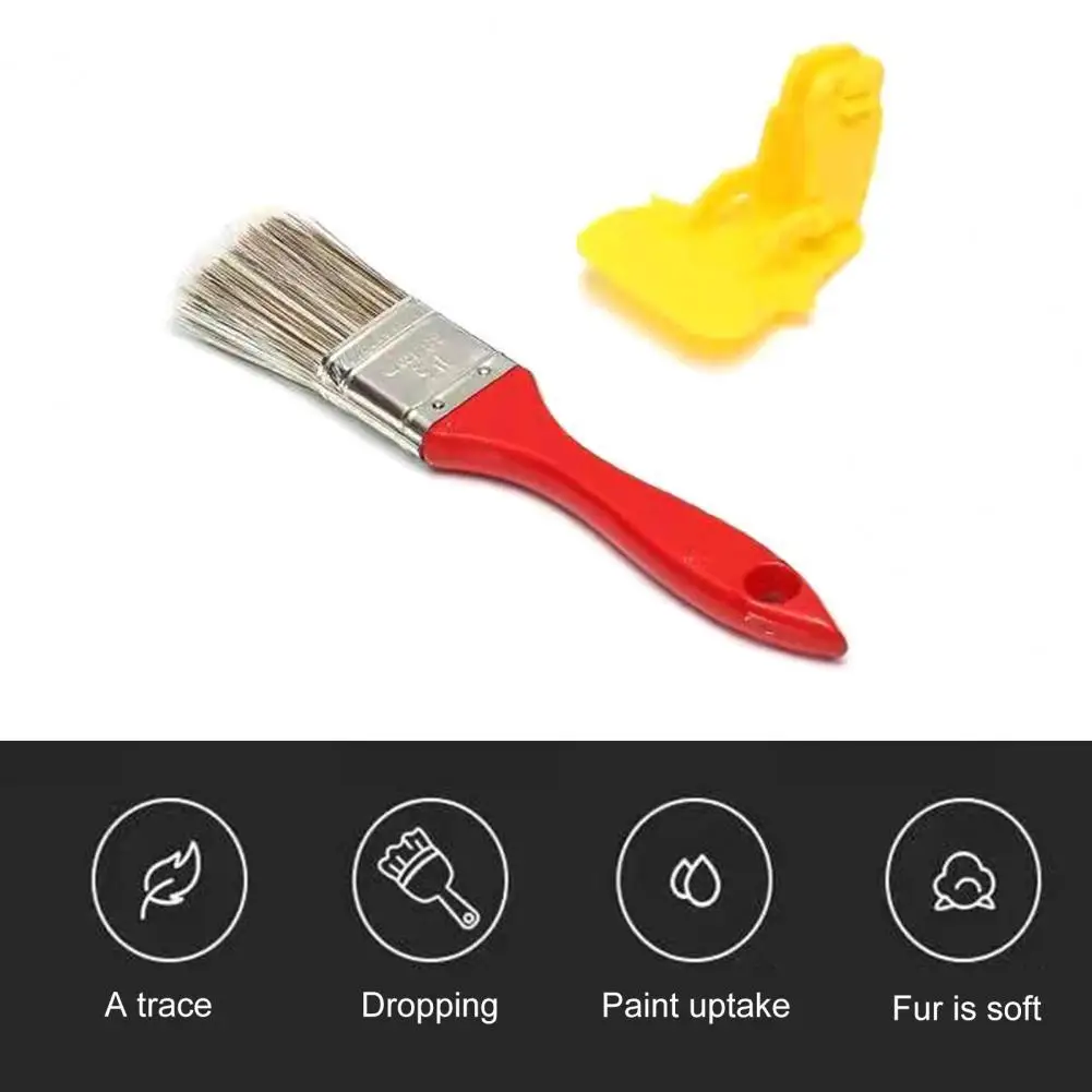 

Non-Slip Handle Wide Application Narrow Surface Paint Brush for Door