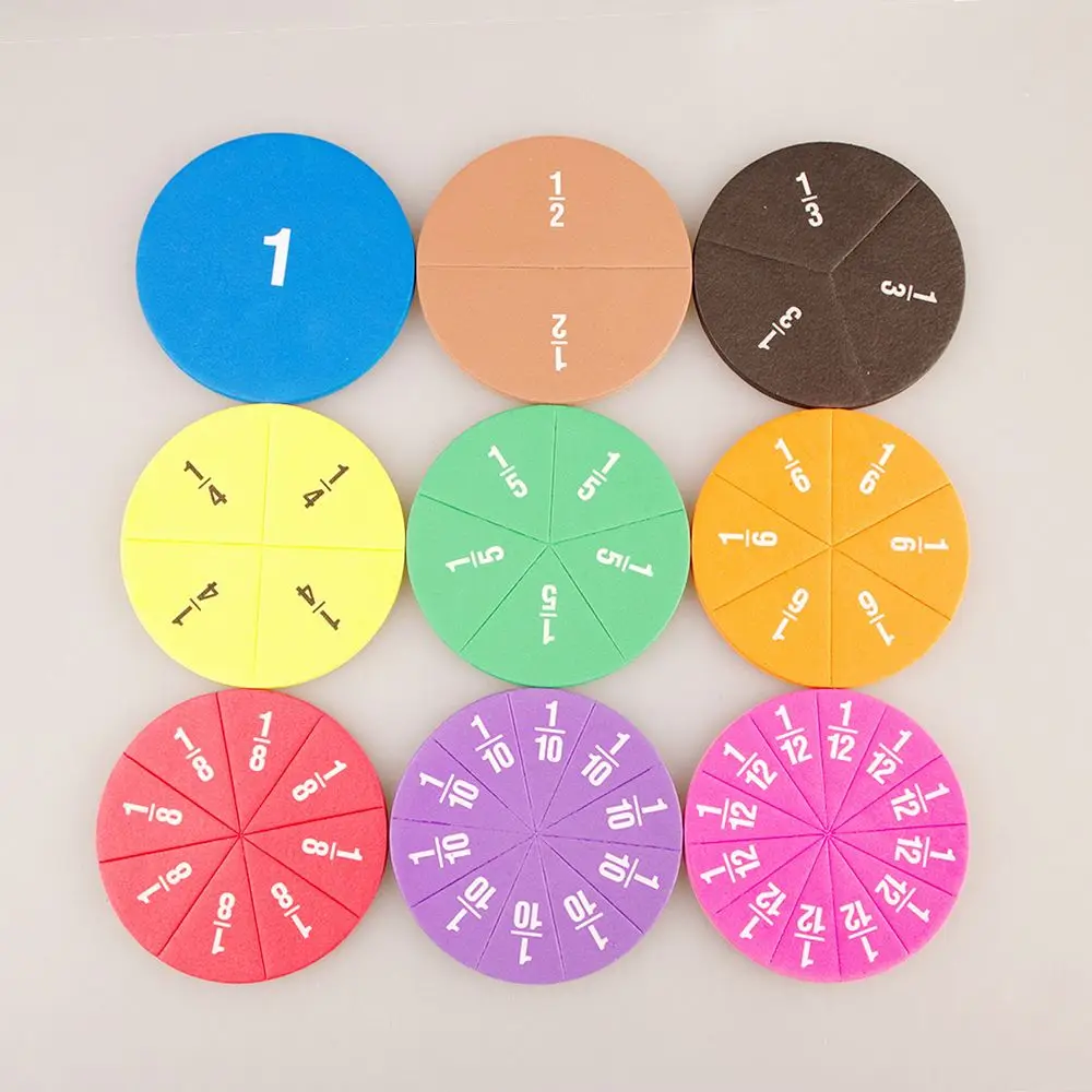 

EVA Round Montessori Student Teaching Tools Score Question Demonstrator Fraction Addition And Subtraction Instrument