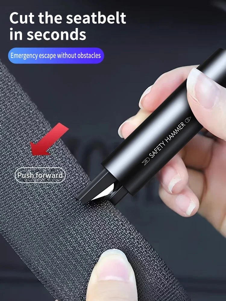 Автомобильный молоток безопасности Baseus аварийный для разбивания стекла и ремня