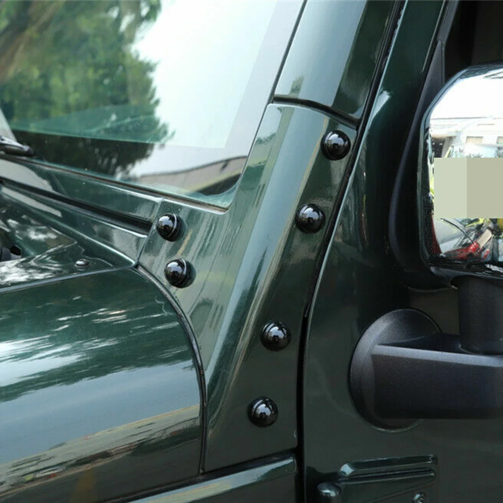 

12 шт., передняя левая крышка винта для Jeep Wrangler JK JKU 2007-2017