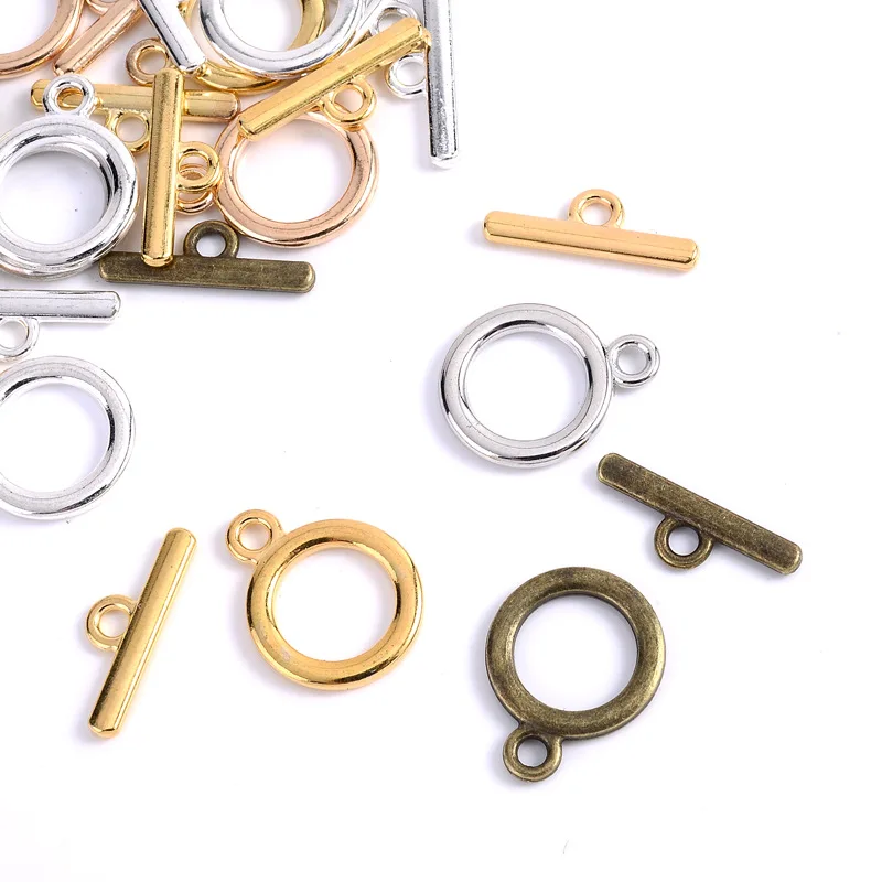

10pcs Classic OT Clasp for Necklace Bracelet Making Alloy Connector Toggle Clasp DIY Jewelry Findings