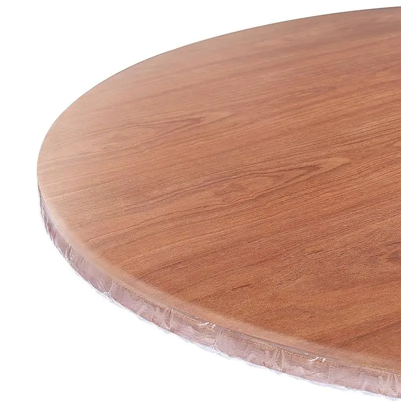 

HOMEMAXS Round Table Protector Transparent PVC 150cm Round Table Cover for Home Kitchen