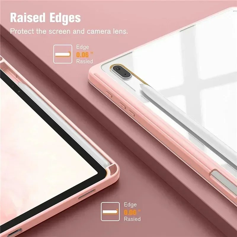 Акриловая прозрачная задняя крышка для Samsung Galaxy Tab S9 FE 10 9 &quotSM-X510 2023 тонкий