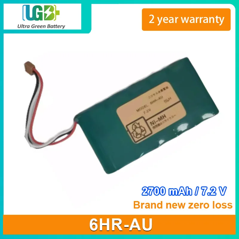 Фото UGB Новый аккумулятор для Twicell SANYO 6HR-AU Ni-MH аккумулятор 7,2 в 2700 мАч №1