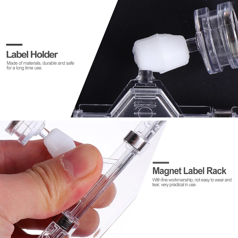 4 шт. держатель для рекламных ценников зажимы без запаха подставка дисплея зажим