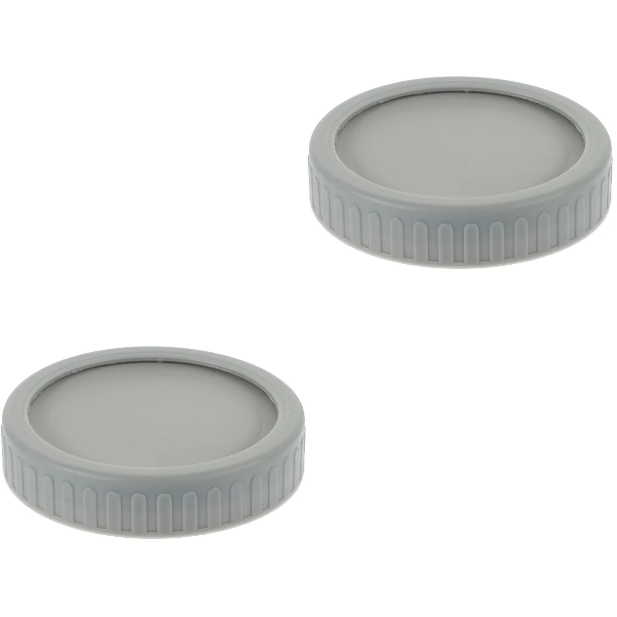 

2 Sets Mason Jar Lids Bottle Covers Canning Sealing Ring Silicone Big Mouth Storage Silica Gel Anti-leak