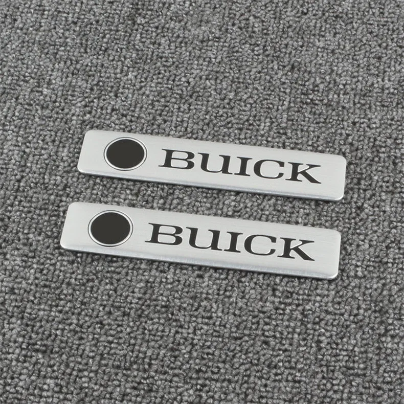 

3D Aluminium Car Sticker Emblem Badge Rear Trunk Auto Decals for Buick Excelle XT GT GL8 VERANO LACROSSE Regal Encore Styling