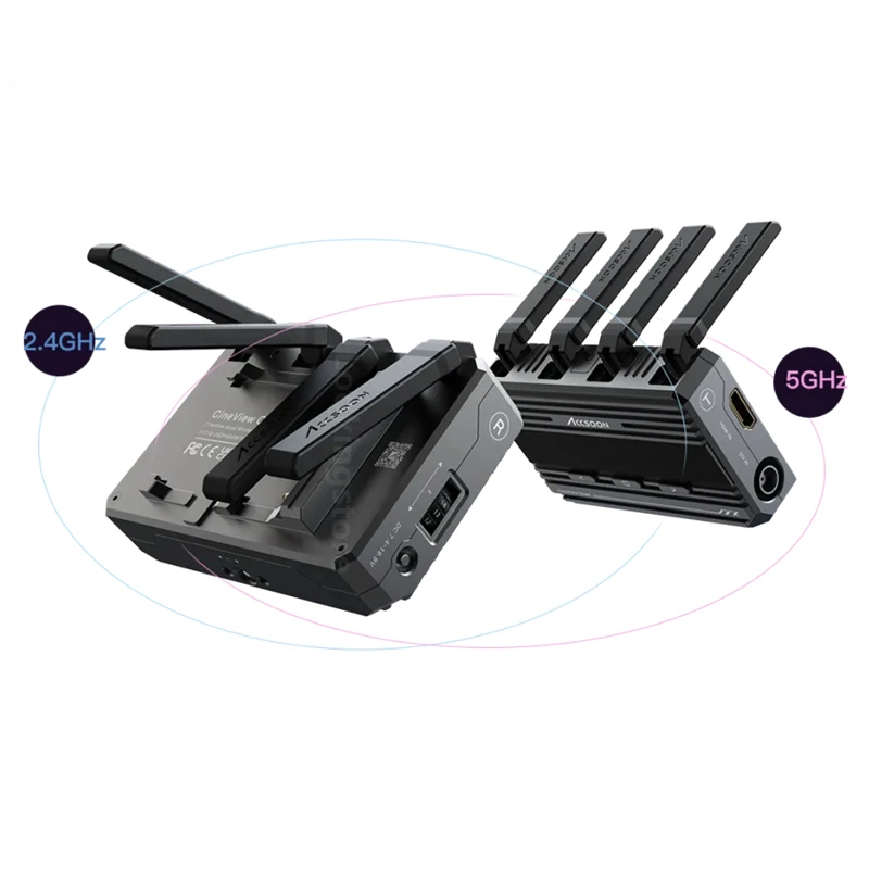 ACCSOON CineView QUAD CineEye 2 2S Pro Беспроводная система передатчика SDI + HDMI-совместимая