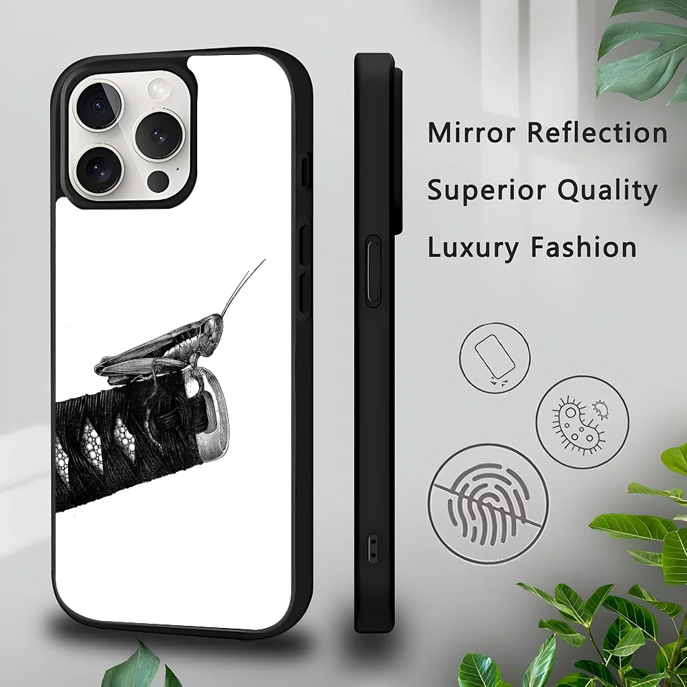 Чехол для телефона Vagabond Miyamoto M-Musashi IPhone 16 15 14 13 Pro Max 11 Mini Alex Mirror Magsafe чехол