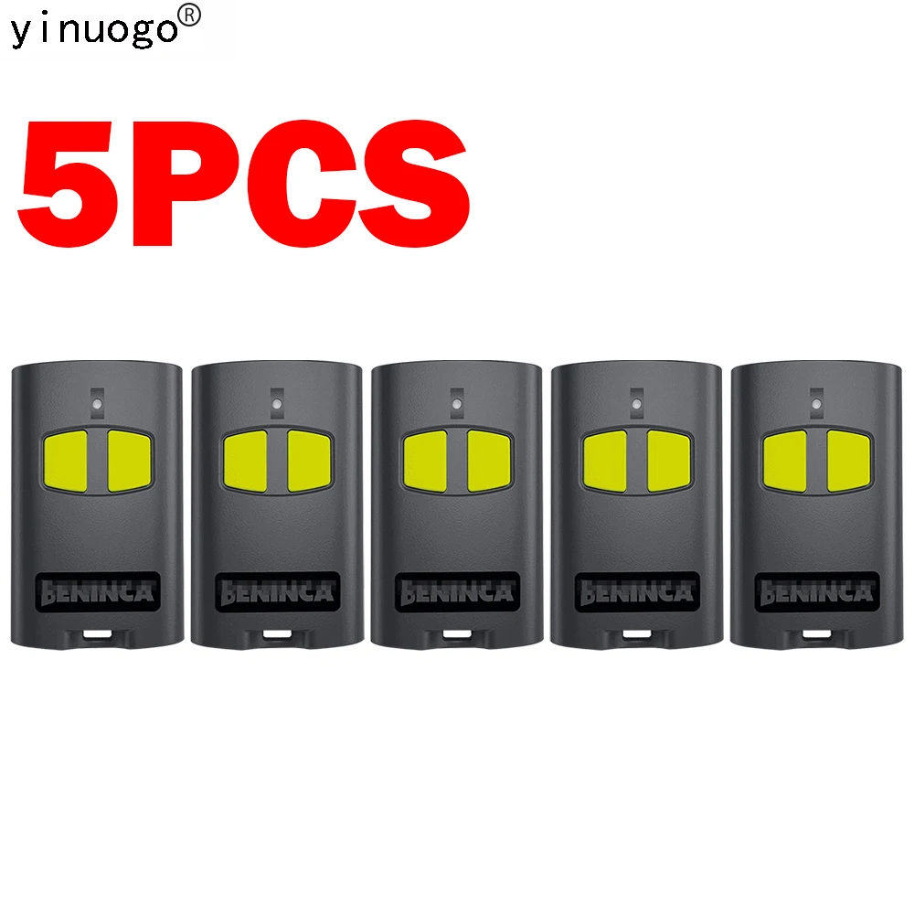 

5 PCS BENINCA TG GO 2VA 4VA 2WV 4WV Garage Door Remote Control Copier Replacement Wireless Transmitter 433.92mhz Rolling Code