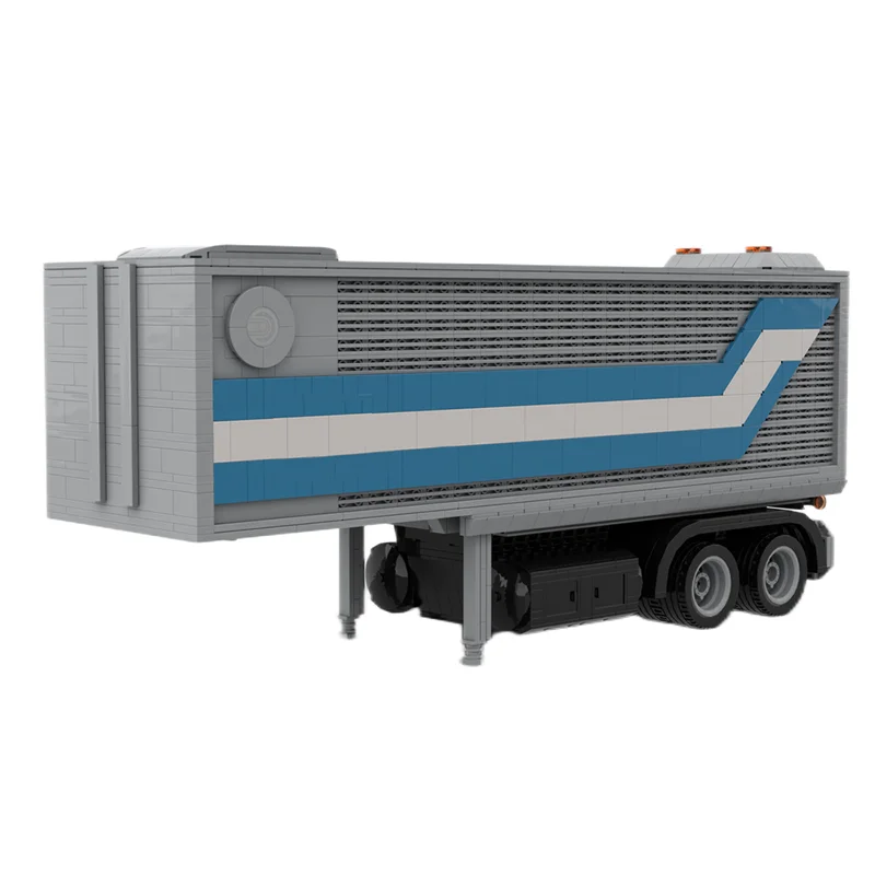 

Строительные блоки MOC Prime Trailer V2, 2274 шт., модель «сделай сам», кирпичная игра, грузовик, серия транспортных средств, креативные детские игрушки...