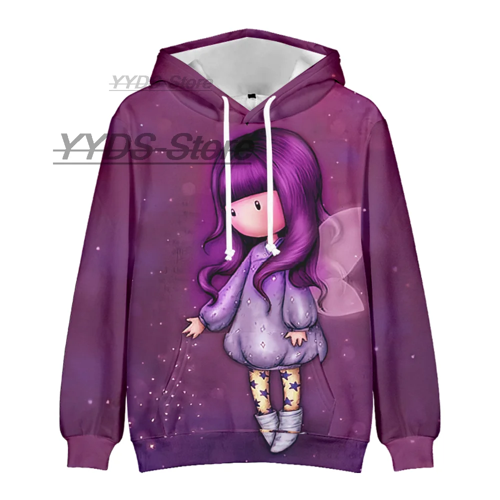 

Мужская одежда, новинка 2022 года, худи Gorjuss с 3D принтом, свитшот для мальчиков и девочек, пуловеры унисекс, модные детские осенние повседневные пуловеры с капюшоном