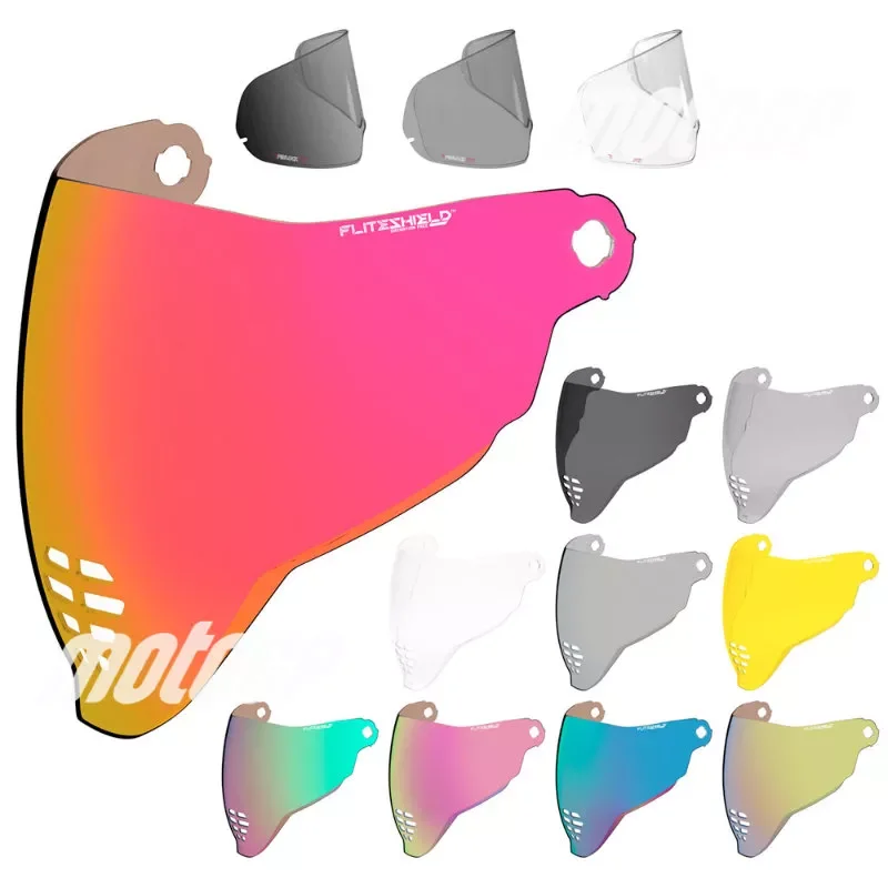 

NEW2023 Airflite Helmets Visor for ICON AIRFLITE Motorcycle Helmet Lens Fliteshield Mirrored Replacement Face Shield Accessories