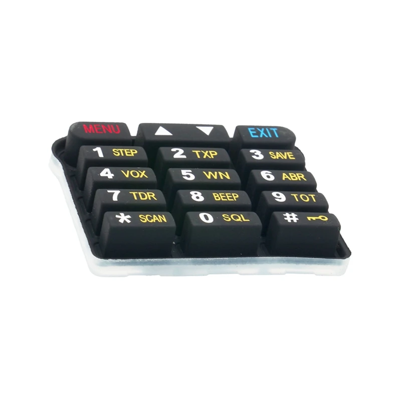 

5PCS UV9R Walkie Talkie Keypad Keyboard Numeric Keyboard For Baofeng Two Way Radio Repair Parts