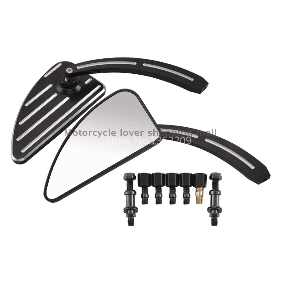 

Moto Side Mirror Rearview Mirrors For Harley Dyna Electra Glide Sportster Road King Softail Rear View Motorcycle Accessory
