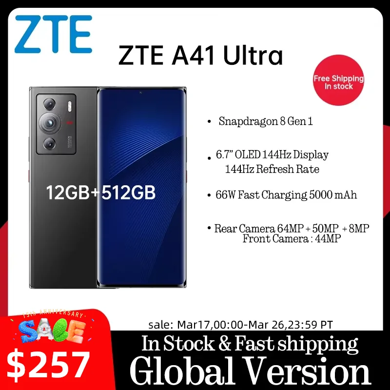 Смартфон ZTE Blade V70 Vita, 12/512ГБ, global