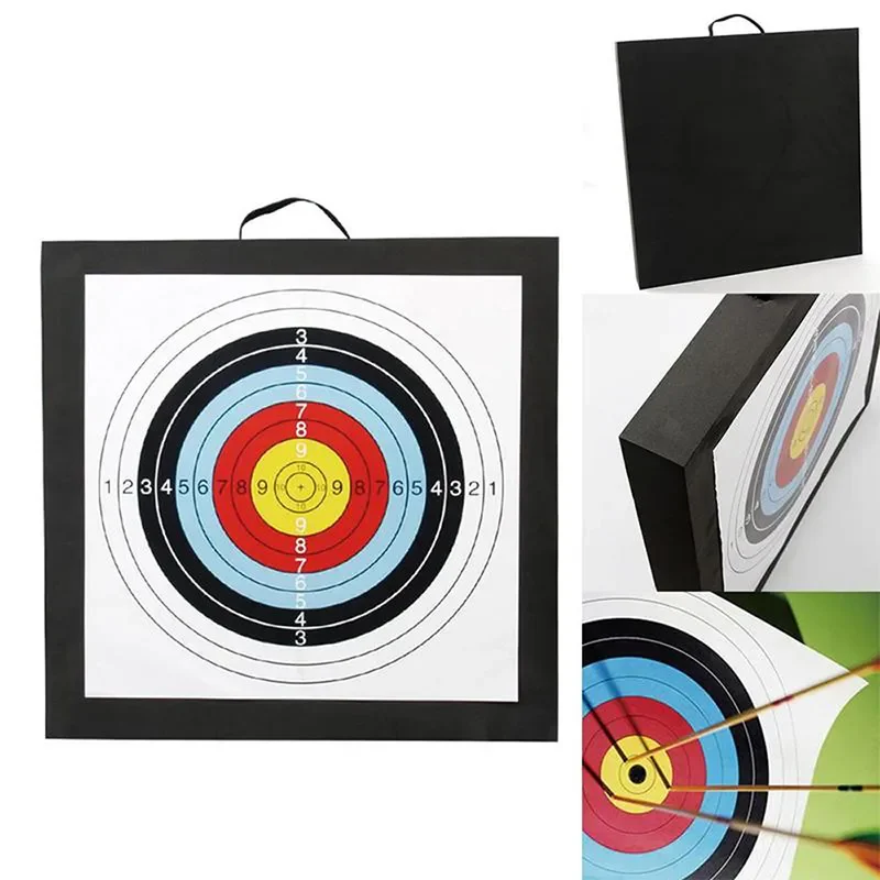 

50x50x6cm Archery Target High Density Eva Foam Shooting Practice Accessory Board Outdoor Sports Hunting Archery Target