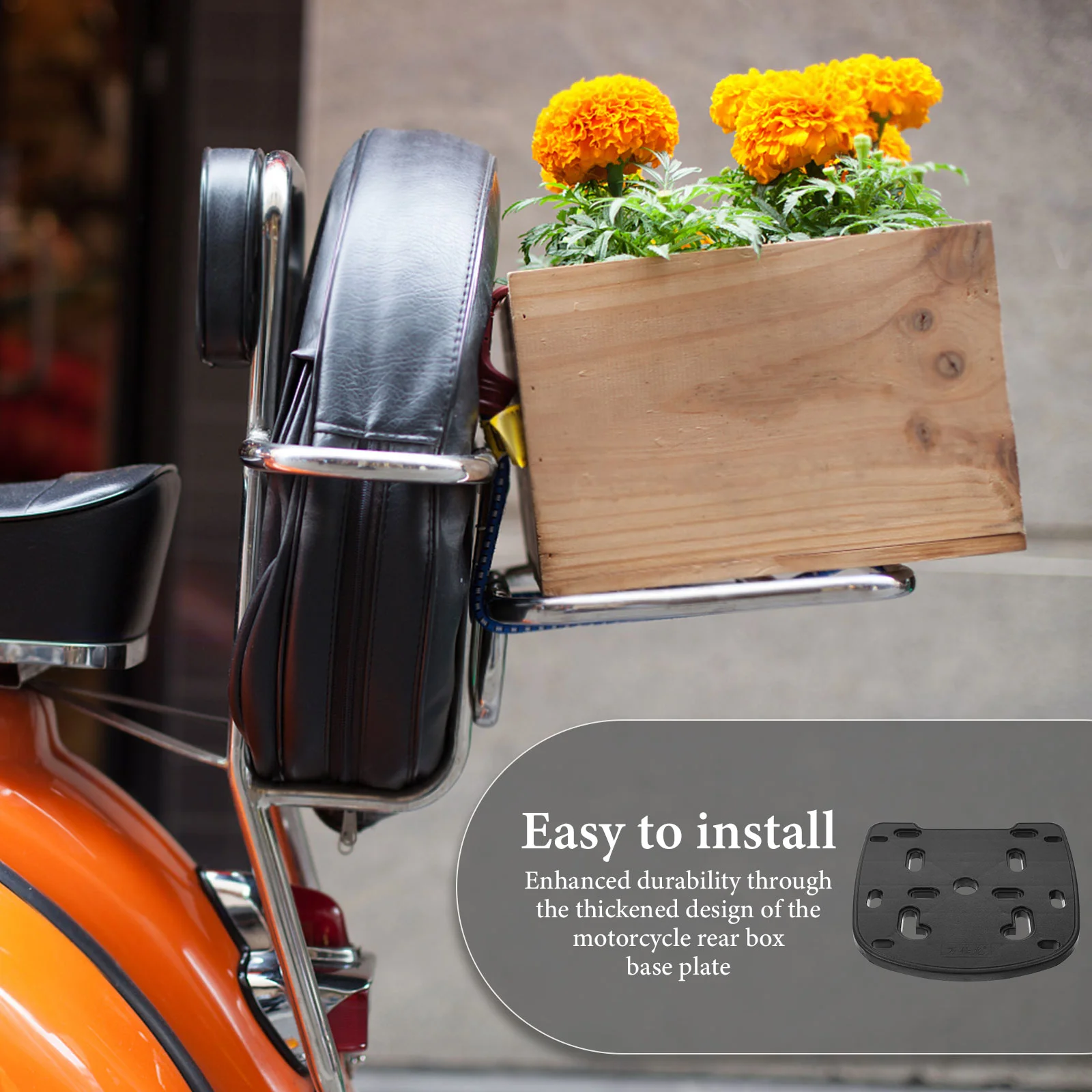 Багажник автомобиля пол хвост багажник крепление для мотоцикла фурнитура винт