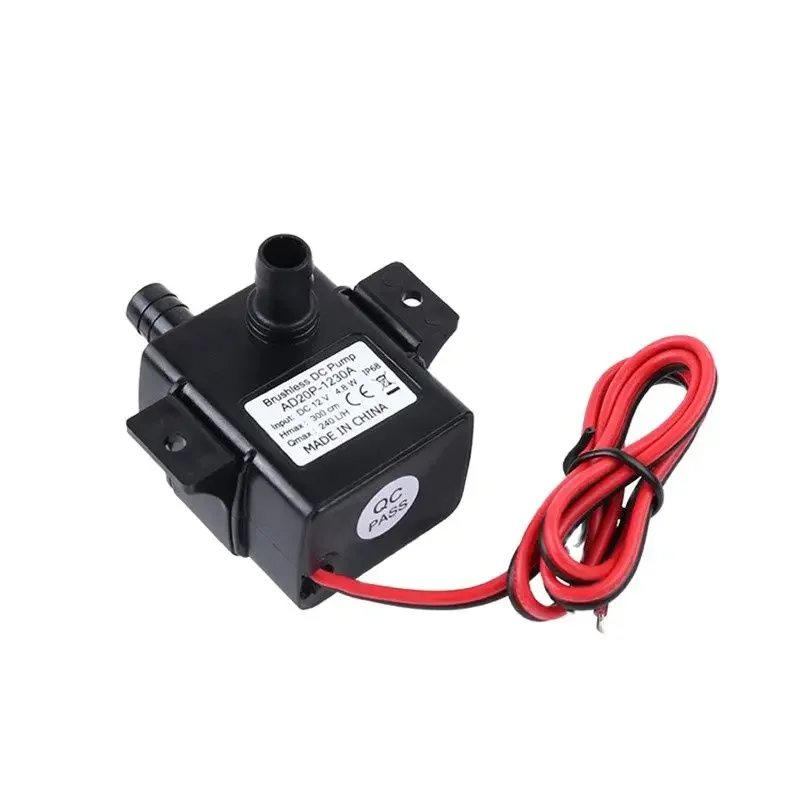 Бесщеточный Водяной насос двигатель постоянного тока 12 В 3 м 240 л/ч бесшумная