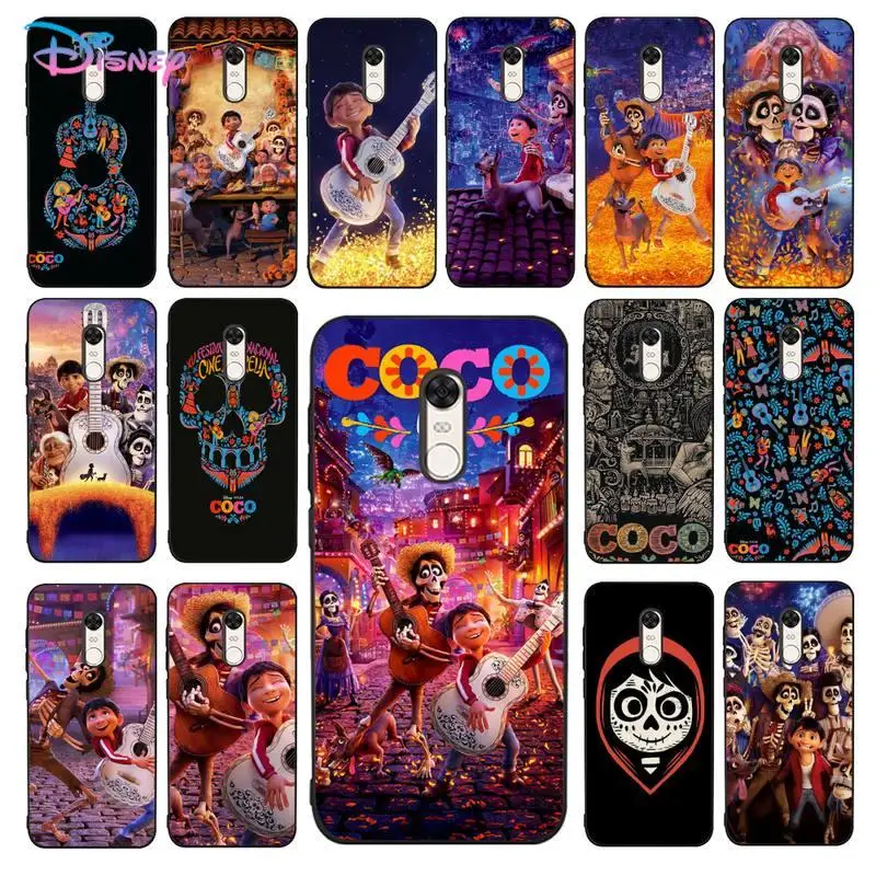 

Disney COCO Phone Case for Redmi 5 6 7 8 9 A 5plus K20 4X 6 cover